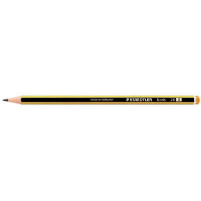 Crayon papier NORIS hexagonal mine 2mm 2B - STAEDTLER