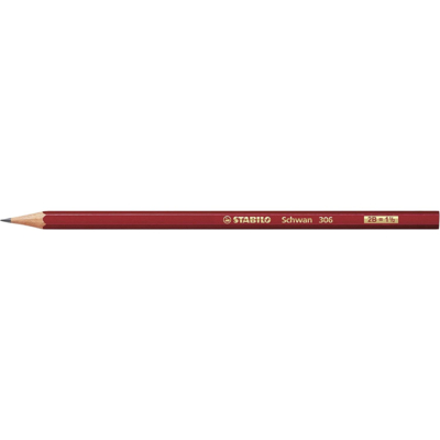 Pack de 6 crayons papier Graphite Swano tête coupée HB - Stabilo
