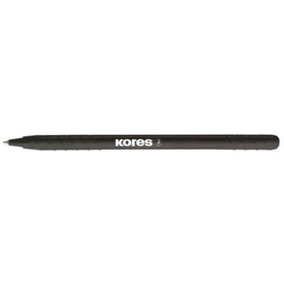 Stylo à bille jetable K-Pen Super Slide K0, noir - Kores