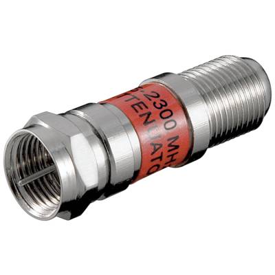 Atténuateur Satellite 12dB 5-2300 MHz, valeur d'atténuation: 12 dB - GOOBAY