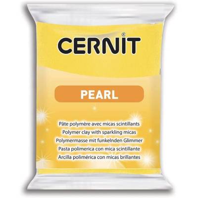 Pâte à modeler polymère PEARL 56 g Jaune - CERNIT