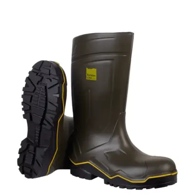 Bottes De Travail Vertes RUBBER LINE - SOLIDUR - RLO4VT-45