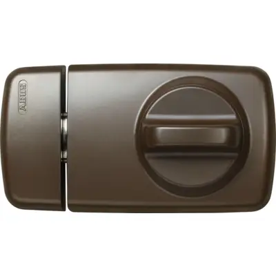 Verrou de porte à languettes ABUS Ref 2110-[Couleur:Brun] - Maxoutil