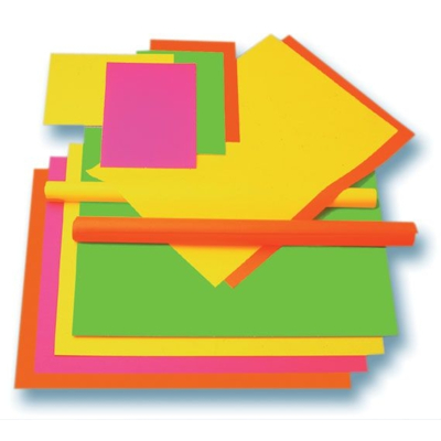 Paquet de 50 affiches 40 x 60 cm Jaune FLuo - Apli-Agipa