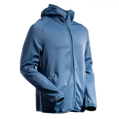 Pull polaire avec capuche Customized T.4XL Bleu gris - MASCOT - 22586-608-85-4XL