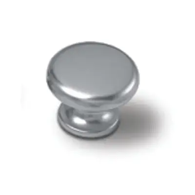 Bouton chromé ESTAMP - Ø 35 mm - chromé mat - 8701/800