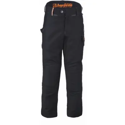 Pantalon de travail Harpoon Alti Moleskine BOSSEUR - noir - taille 38 - 11280-002