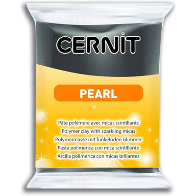 Pâte à modeler polymère PEARL 56 g Noir - CERNIT