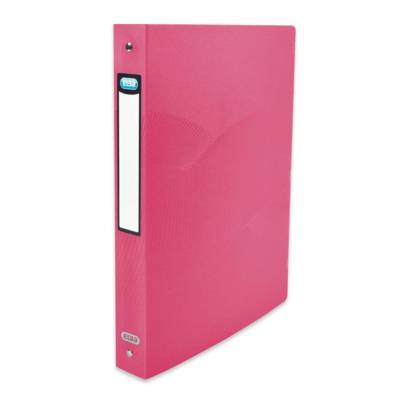 Classeur à anneaux OSMOSE A4 dos de 40mm polypropylène rose - ELBA