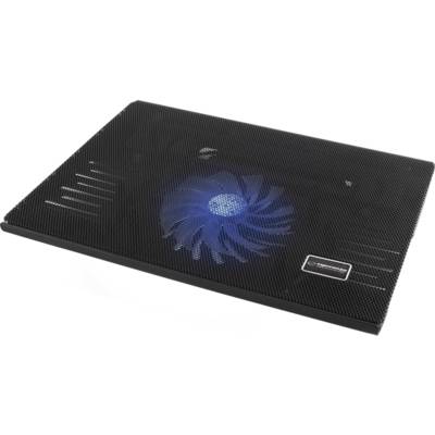 Support Refroidissement SOLANO pour Ordinateur Portable avec Ventilation 15.6" Noir - ESPERANZA
