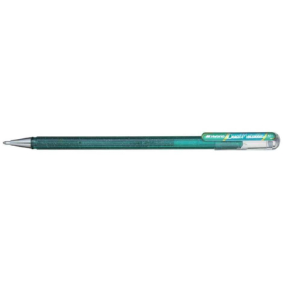 Hybrid Stylo roller encre gel "Dual Pen", vert/bleu - Pentel