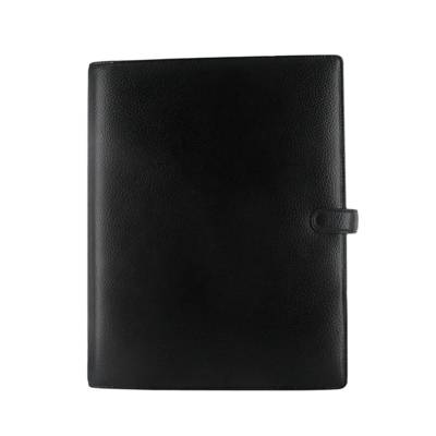 Agenda organiseur "Finsbury" format A4 semaine sur 2 pages Noir - FILOFAX
