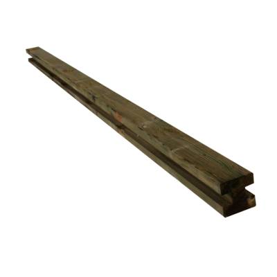 Poteau intermédiaire Pin du Nord - 90 x 90 x 2400 mm - Gedimat - DEBARGE