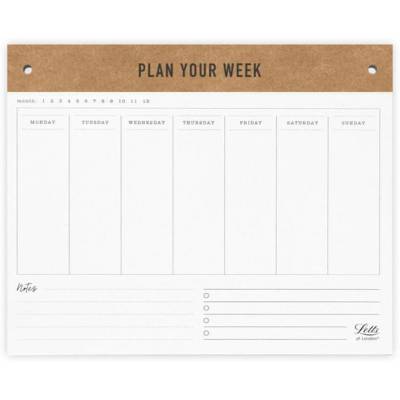 Conscious Weekly Planner Recharge Non Datée - LETTS