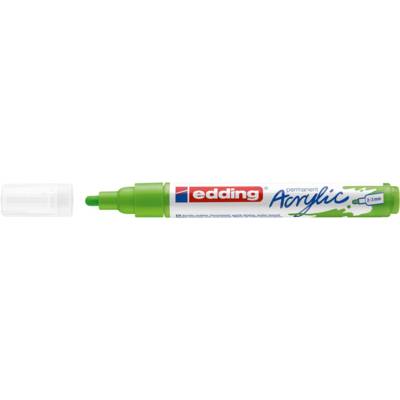 Marqueur acrylique moyen 5100 vert jaune 2-3 mm - EDDING