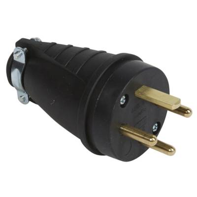 Fiche mâle avec terre 4 broches 20A 380V - Gedimat - LEGRAND