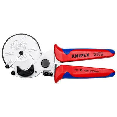 Coupe-tubes Pour tubes multicouche et tubes en plastique - KNIPEX - 90 25 25