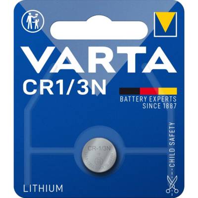 Pile bouton lithium "Electronics" CR 1/3N (CR11108), - VARTA