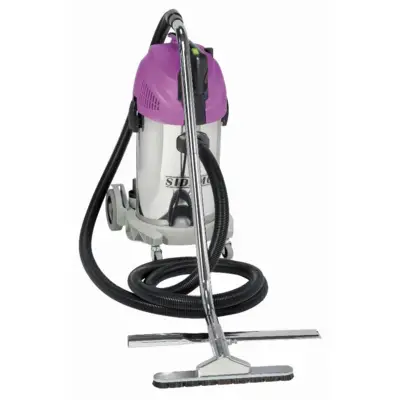Aspirateur SIDAMO JET 30i DR cuve 30L - Filtre classe H - 20402052 - SIDAMO SA