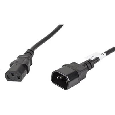 Rallonge Câble d'alimentation VDE 5 m Noir C13 -> C14 - LANBERG