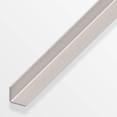 Cornière égale en acier profilé à froid ép.1,25mm dim.20x20mm long.1,00m - Gedimat - ALFER ALUMINIUM