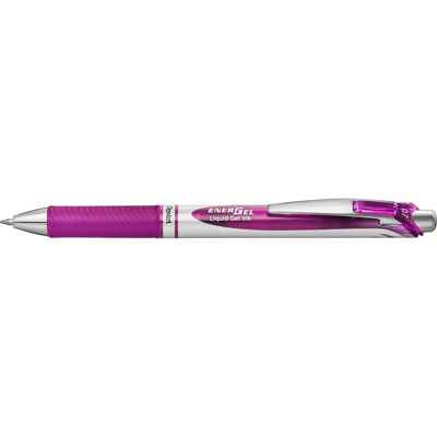 Stylo roller encre gel Energel BL77, magenta - Pentel