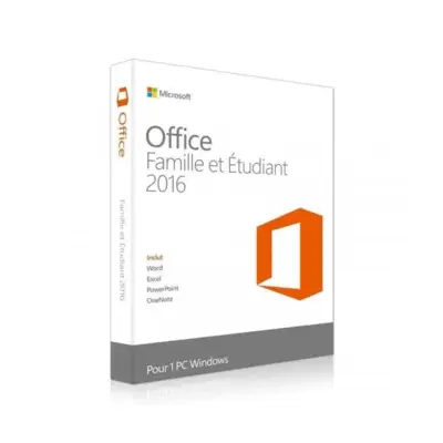 Microsoft Office 2016 Famille et Etudiant (Home & Student)