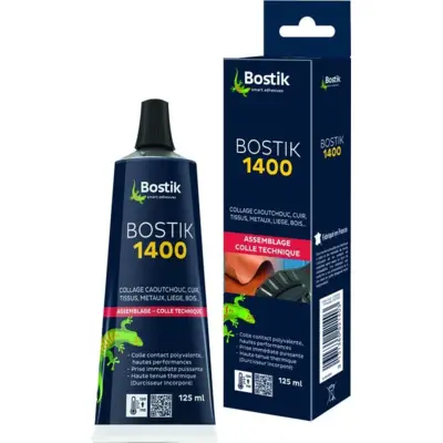 Colle contact 1400 liquide BOSTIK - Tube de 125 ml - 30502930 - BOSTIK SA