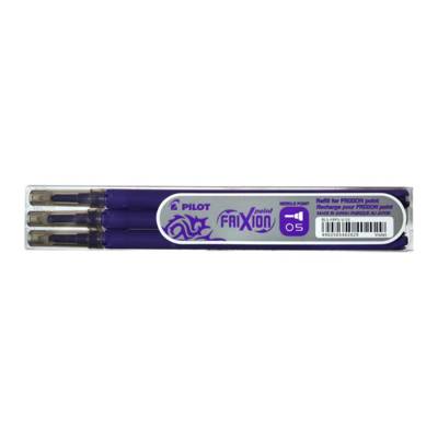 Set de 3 Recharges friXion Point (BLS-FRP5) Pointe Fine Violet - Pilot