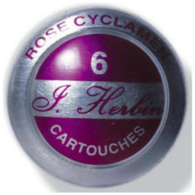 Boîte de 6 cartouches d'encre standard - rose cyclamen - Herbin