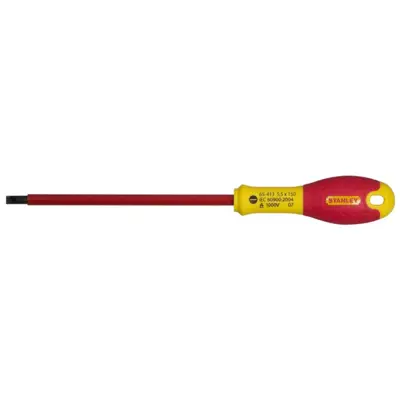 Tournevis électricien isolé 1000V Fatmax STANLEY 3.5 mm - 1-65-411