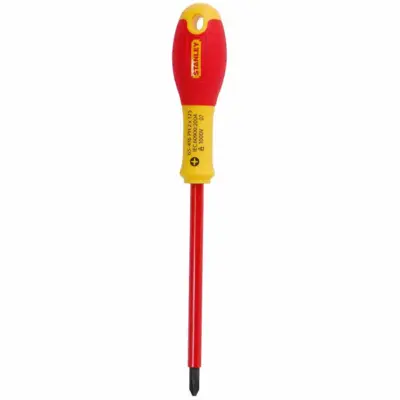 Tournevis Phillips isole 1000 v ph2x125mm FATMAX - 0-65-416 - STANLEY