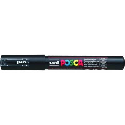 Marqueur pointe conique extra-fine pc1mc 0,7 - 1mm noir - POSCA