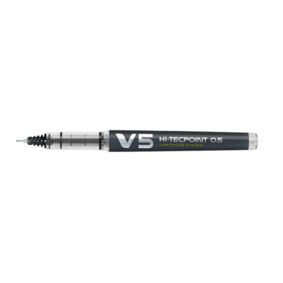 Roller Rechargeable V5 encre liquide Noir Begreen Pointe Fine - PILOT
