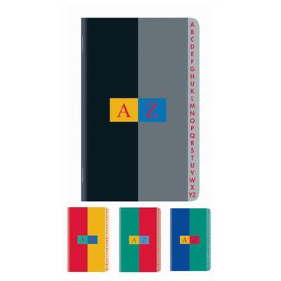 Répertoire agrafé 9x14 cm 96 pages 70G petits carreaux - CONQUÉRANT