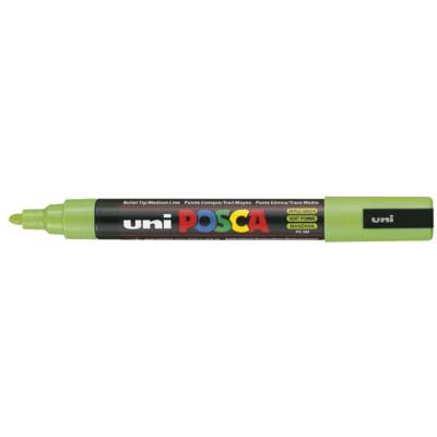 Marqueur pointe conique moyenne pc5m 1,8 - 2,5mm vert pomme - POSCA