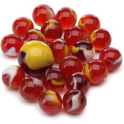 Sachet de 20 billes 16 mm + 1 calot 25 mm POISSON Clown - KIM'PLAY