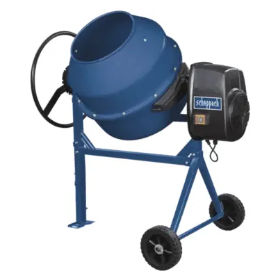 Bétonnière MIX180 SCHEPPACH - 230V 50Hz 800W 180L - 5908406901
