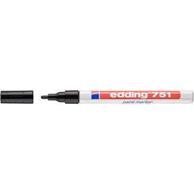 Marqueur Peinture 751 noir 1-2 mm - EDDING