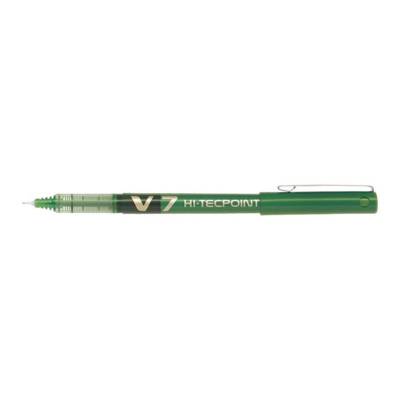 Stylo roller Hi-Tecpoint V7 Encre liquide Pointe moyenne Vert - PILOT