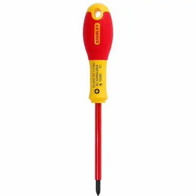 Tournevis pozidriv isole 1000 v pz1x100mm FATMAX - 1-65-418 - STANLEY