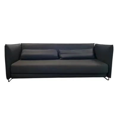 Canapé gris anthracite SOFTLINE L219cm WORA - OCCASION