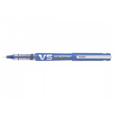 Roller Rechargeable V5 encre liquide Bleu Begreen Pointe Fine - PILOT