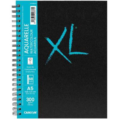 Carnet de dessin XL BOOK AQUARELLE, A5 - CANSON