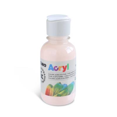 Flacon 125ml Peinture Acrylique Fine Bouchon Flux Control apricot Rose 331 - PRIMO