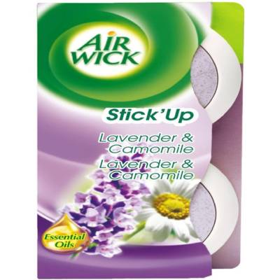 Pack 2 Desodorisants Maison Continu Stick'Up Lavande et Camomille - AIR WICK