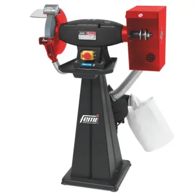 Touret FEMI 199/M - 1500 W Triphasé - Ø 250x35x25 mm - Meule comprise - 8005932 - FEMI FRANCE