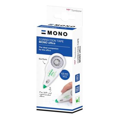 Roller Correcteur Rechargeable MONO office 4,2 mm x 14 m - TOMBOW
