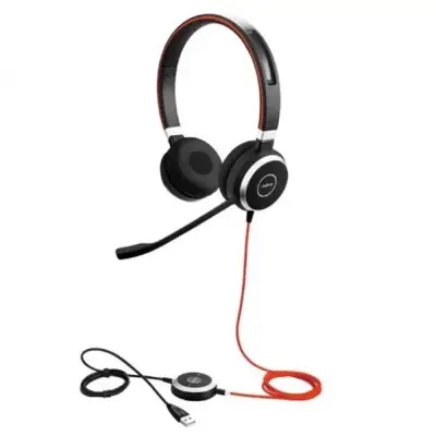 Casque micro filaire USB Jabra Evolve 40 reconditionné
