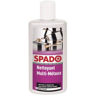 Flacon 250 ml nettoyant multi-métaux - SPADO
